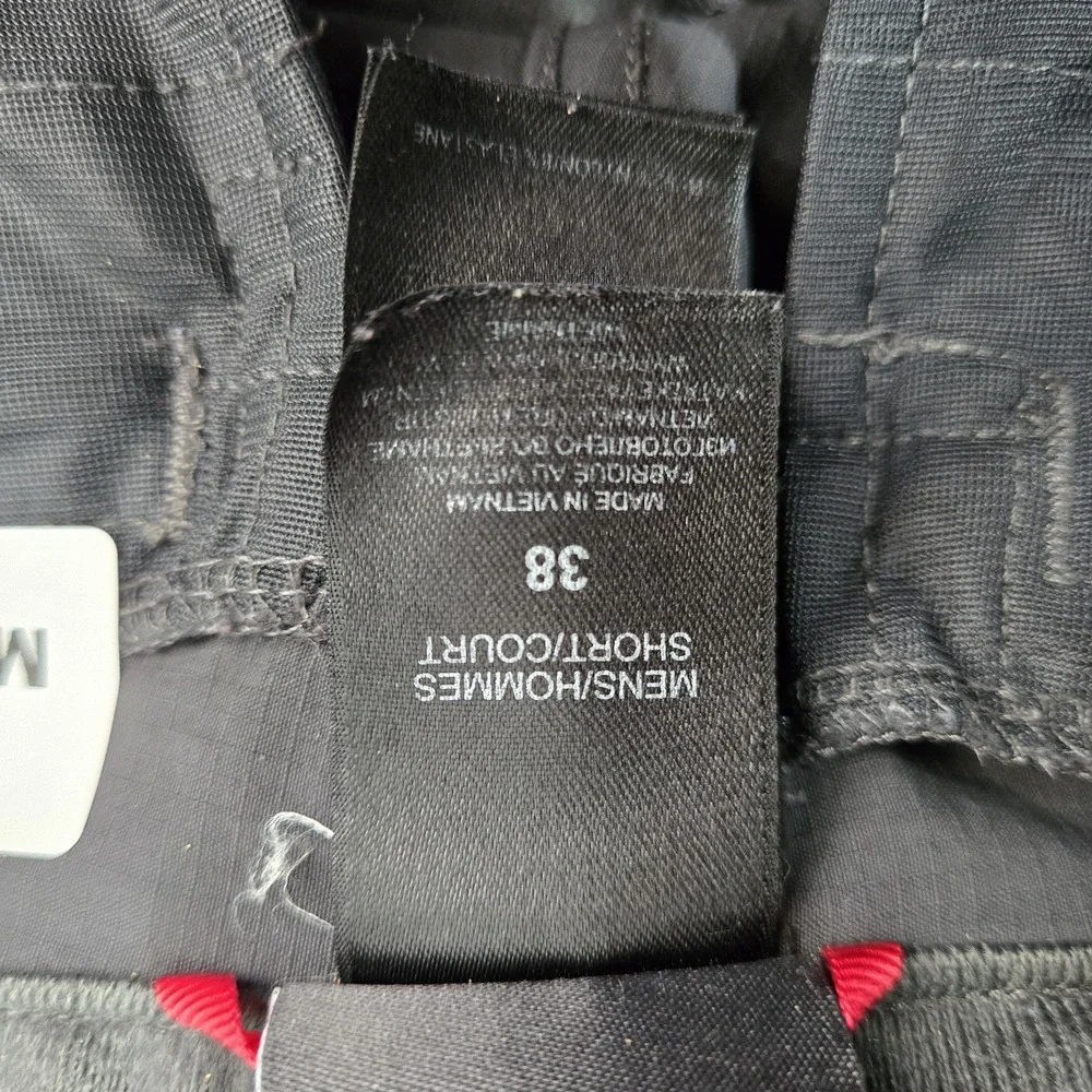 The North Face Men Pants 38 SHORT Gray Nylon Cargo Convertible Outdoors